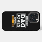 Süßes Design Warnung! Papa-Witz wird geladen iPhone Hülle (Rückseite (Horizontal))