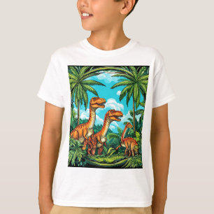 Süßes Dino Grafik T-Shirt Lustiges Geschenk für