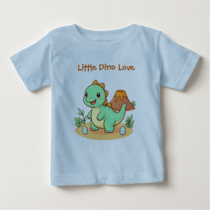 Süßes Dinosaurier-Baumwoll-T-Shirt Baby T-shirt