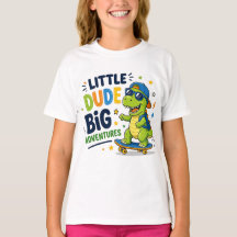 Süßes Dinosaurier-Kinder-T-Shirt