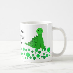 Süßes Dinosaurier-Lehrer-Design Kaffeetasse