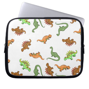Süßes Dinosaurier-Muster Laptopschutzhülle