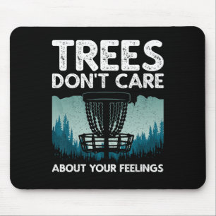 Süßes Disc-Golf-Design für Männer Frauen Disc-Golf Mousepad