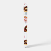 Süßes Donut-Muster iPhone 15 Hülle (Linke Seite)