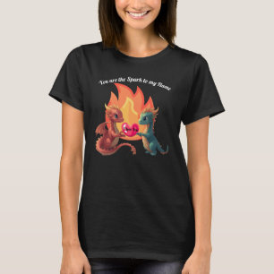 Süßes Drachen-Liebe-T-Shirt T-Shirt