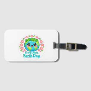 Süßes Earth Day-Gepäckanhänger Gepäckanhänger