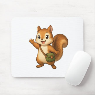Süßes Eichhörnchen-Mauspad – Okojo und Freunde Mousepad