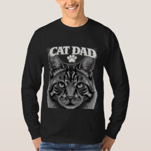 Süßes einfaches Design, benutzerdefinierter Katzen T-Shirt