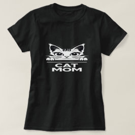 Süßes einfaches Design für Frauen, die schwarze Ka T-Shirt