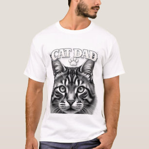 Süßes einfaches Design, individuelles Vatertier Sc T-Shirt