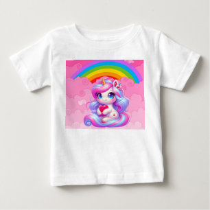Süßes Einhorn. Baby T-shirt