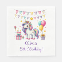 Süßes Einhorn Geburtstag jedes Alters