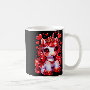 Süßes Einhorn Herz Valentinstag Mädchen Kinder Fra Kaffeetasse