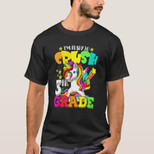 Süßes Einhorn Ich bin bereit, die 3. Klasse zu kna T-Shirt
