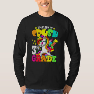 Süßes Einhorn Ich Bin Bereit, Die 3. Klasse Zu Zer T-Shirt