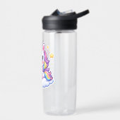 Süßes Einhorn Notizbuch Trinkflasche (Links)
