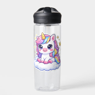 Süßes Einhorn Notizbuch Trinkflasche