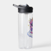 Süßes Einhorn Notizbuch Trinkflasche (Rechts)