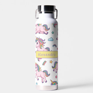 Süßes Einhorn Regenbogen Trinkflasche
