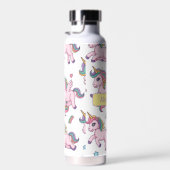 Süßes Einhorn Regenbogen Trinkflasche (Rechts)
