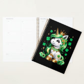 Süßes Einhorn Shamrock St. Patrick's Day Planer (Anzeige)