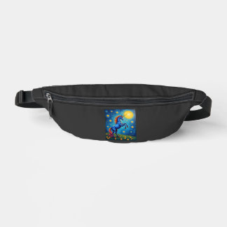Süßes Einhorn Sternennacht (1) Bauchtasche