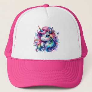 Süßes Einhorn Truckerkappe