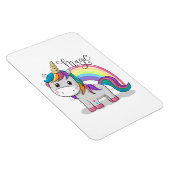 Süßes Einhorn Unicorn mit großen Augen Magnet (Rechte Seite)