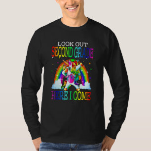 Süßes Einhorn Zweite Klasse Erster Tag Zurück Zur  T-Shirt