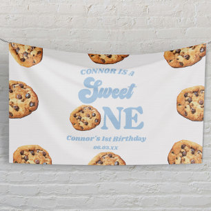 Süßes Einkochen und Milch 1. Geburtstag Party Banner