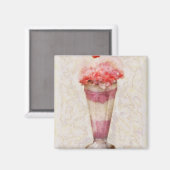 Süßes - Eiscreme - Eiscreme Floß Magnet (Vorderseite/Rückseite)