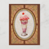 Süßes - Eiscreme - Eiscreme Floß Postkarte (Vorderseite)