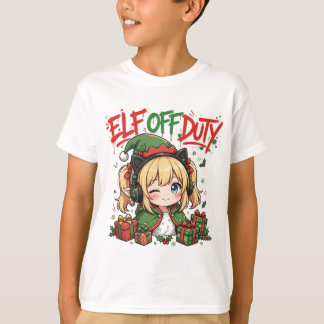 Süßes Elf-Christmas-Shirt für Kinder T-Shirt