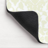 Süßes Elfenbein-Damaskus-Muster Mousepad (Ecke)