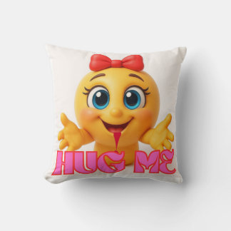 Süßes Emoji-Kissen – Kawaii-Lächeln-Gesicht-Homede Kissen