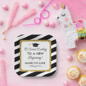 Süßes Ende Neu Beginnender Abschluss Nachtisch Pappteller (Party)