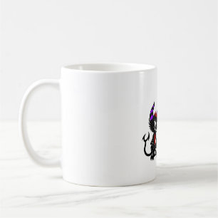 Süßes Engel- und Teufel-Design, Gut gegen Böse Kaffeetasse