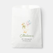 Süßes Enten-Themen-Kindergeburtstagsfeier Geschenktütchen (Vorderseite)