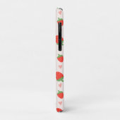 Süßes Erdbeeren & Herz Case-Mate iPhone Hülle (Hinten/Links)