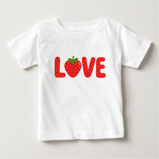 Süßes Erdbeeren-LIEBE Kinder-T-Shirt Baby T-shirt