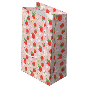 Süßes Erdbeeren & Milchgeschenkbeutel Kleine Geschenktüte