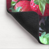 Süßes Erdbeeren Mousepad (Ecke)