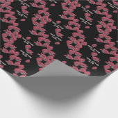 Süßes Erdbeeren Personalisiert Geschenkpapier (Ecke)