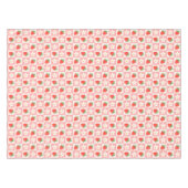 Süßes Erdbeeren und Blume Tischdecke (Vorderseite (Horizontal))