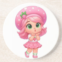 Süßes Erdbeermädchen Chibi