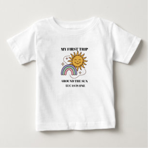 Süßes Erstes Mal um die Sonne Baby T-Shirt