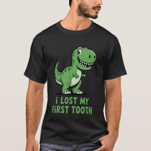 Süßes erstes verlorenes Zahn-Design für Jungen Män T-Shirt