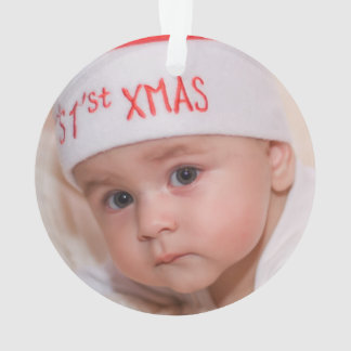 Süßes erstes Weihnachtsrentier-Ornament für Jungen Ornament