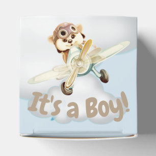 Süßes "Es ist ein Junge!" Baby Shower oder benutze Geschenkschachtel