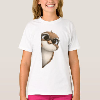 Süßes Eulen-Kinder-T-Shirt – Bezaubernder Waldvoge T-Shirt